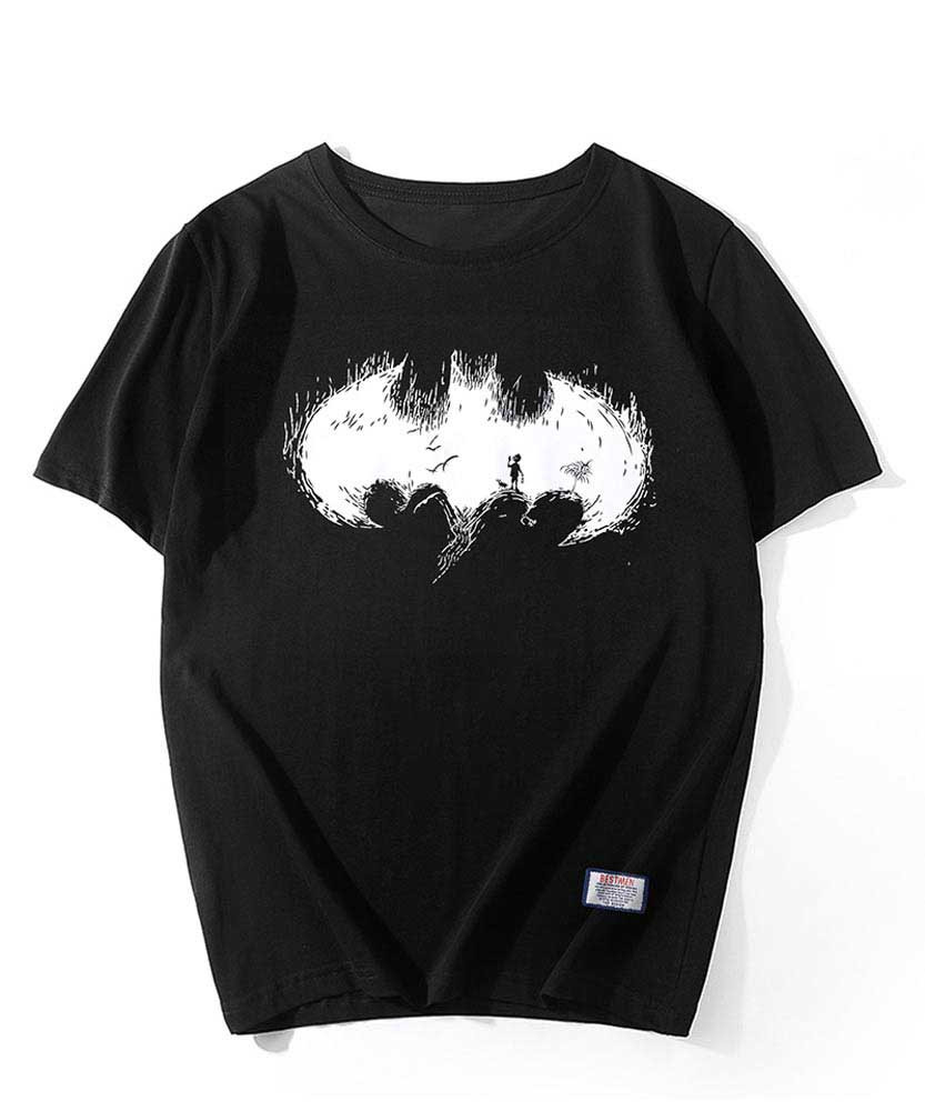 bat pattern shirt