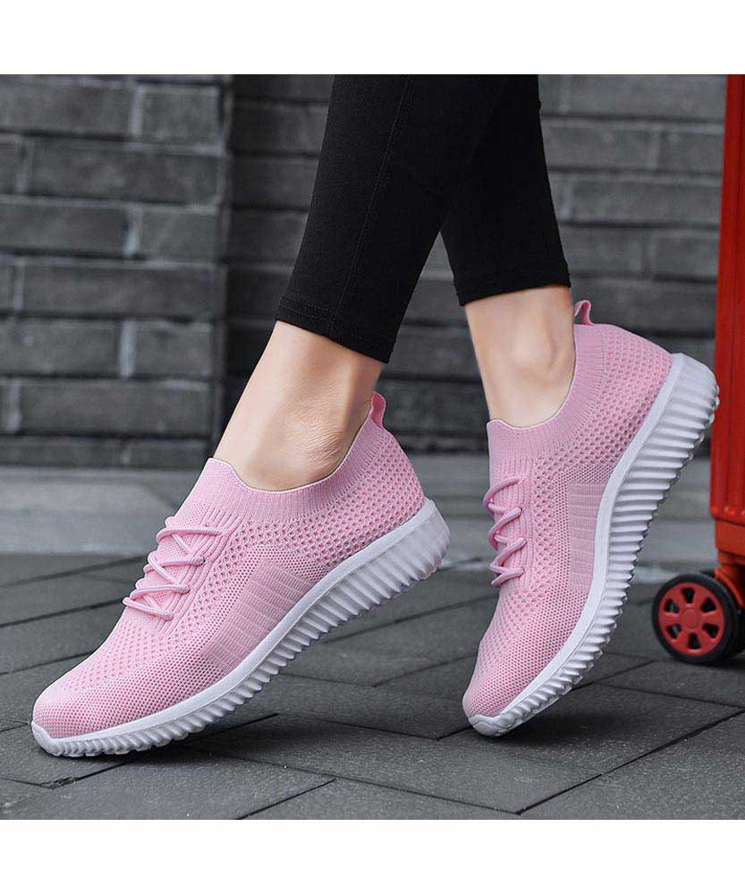 women's pink casual shoes