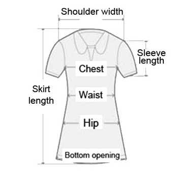 Clothing online size chart & guide for women & men