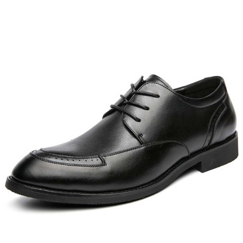 Black brogue derby dress shoe | Mens dress shoes online 2162MS