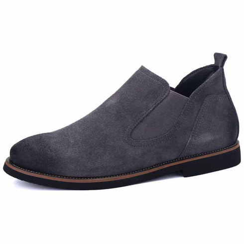 men's dark grey dress shoes