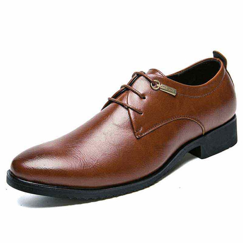 Brown two tone leather derby dress shoe | Mens dress shoes online 1509MS