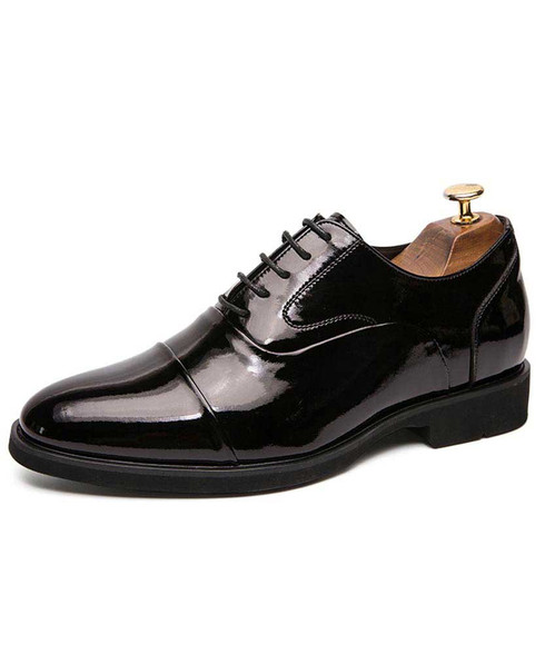 Black oxford patent leather dress shoe | Mens dress shoes online 1781MS