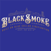 Black Smoke City Scape Sticker