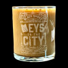 Keys To The City Glass Coffee Mug