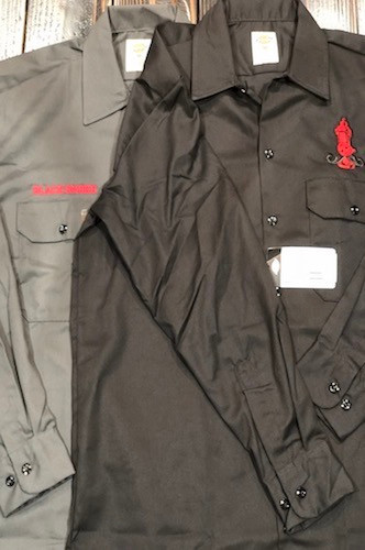 Dickies Black Smoke Work Shirt