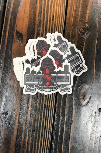 City Scape Sticker