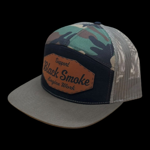 Engine Work Leather Patch TRK SB CAMO