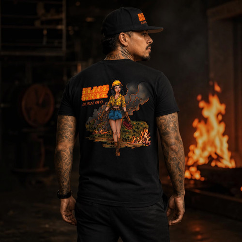 Burn Ops Pin Up