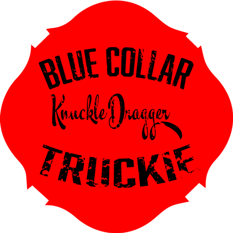 Blue Collar Firefighting Stickers