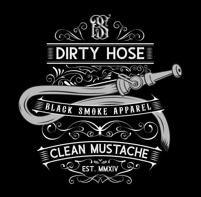 Dirty Hose Clean Mustache Sticker