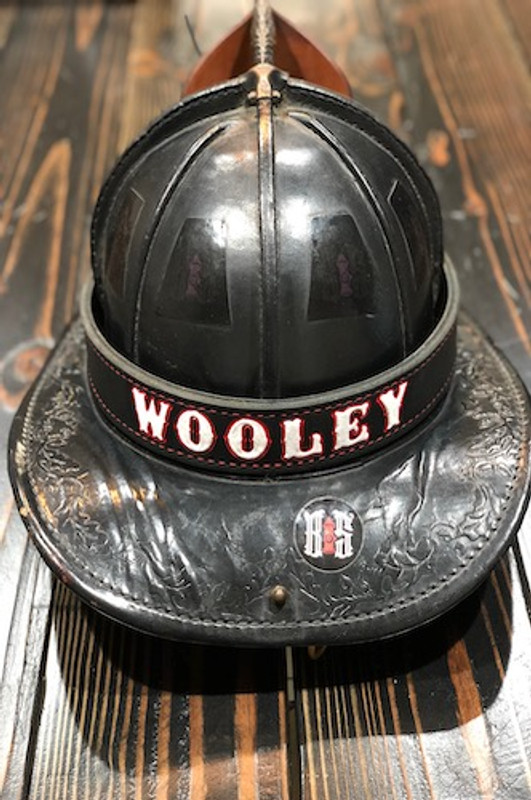 Leather helmet band Clearance