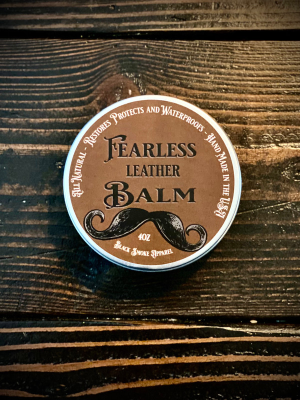 Fearless Leather Balm 4oz