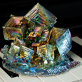 Lab-Grown Bismuth Crystal 2.78lbs - Left Side