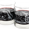 Night Sky Rocks Glass Set - Close Up