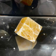 Orange Calcite Cube (2")