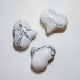 Howlite Hearts