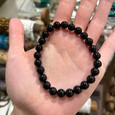 Black Tourmaline Beaded Bracelet