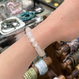 Selenite Beaded Bracelet