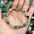 Prehnite Beaded Bracelet