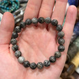 Larvikite Beaded Bracelet