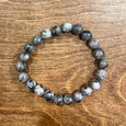Larvikite Beaded Bracelet