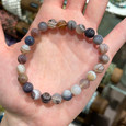 Botswana Agate Beaded Bracelet