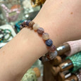 Botswana Agate Beaded Bracelet