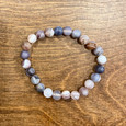 Botswana Agate Beaded Bracelet