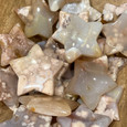 Flower Agate - Carved Stone Star