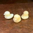 Yellow Calcite - Carved Stone Duck