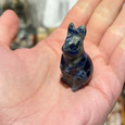 Sodalite - Carved Stone Rabbit