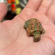 Unakite - Carved Stone Turtle