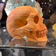 Picture Sandstone - Carved Stone Skull