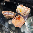 Fire Opal - Rough Stone