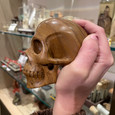 Picture Jasper Small - Carved Stone Skull