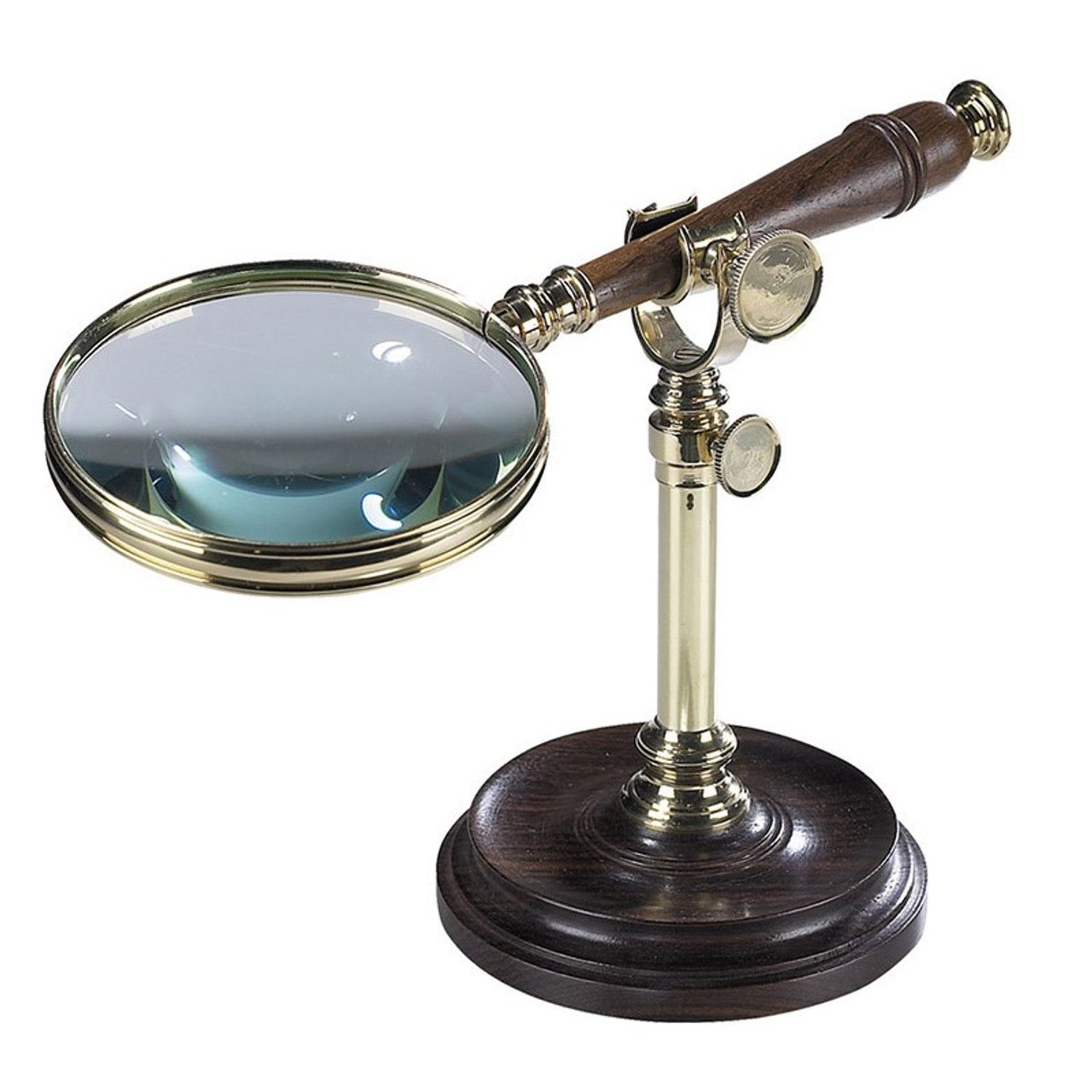 magnifying glass standing