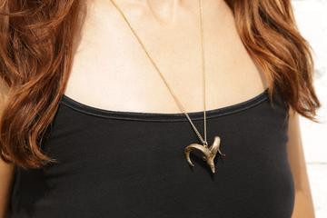 Big Sheep Skull Necklace | Evolution Store