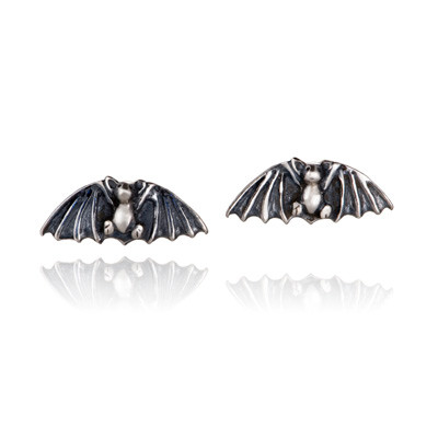 Bat Stud Earrings The Evolution Store