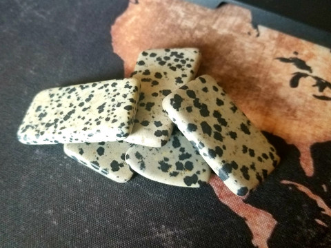 Tumbled Dalmatian Jasper