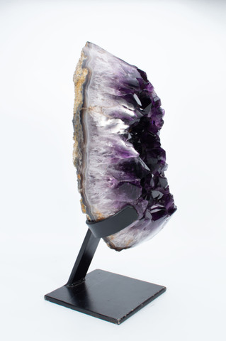 Amethyst w/Stand - Side