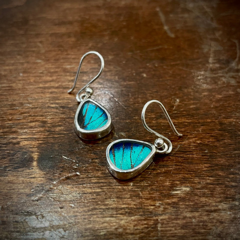 Prepona Laertes Butterfly Earrings - Small Geometric Shapes