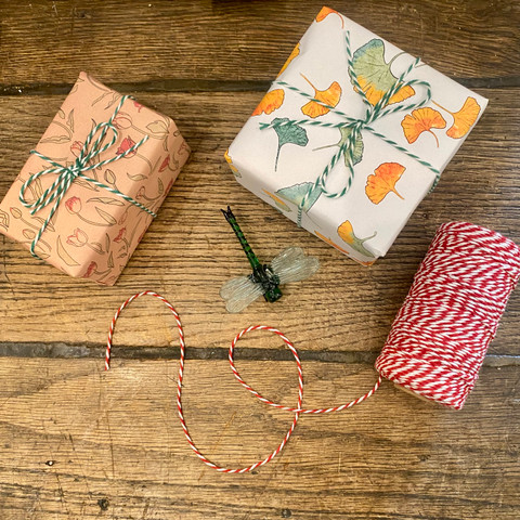 Glass Ornament Dragonfly