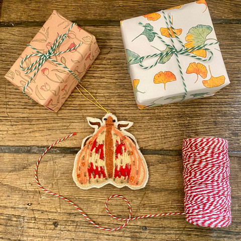 Beaded Ornament Moth