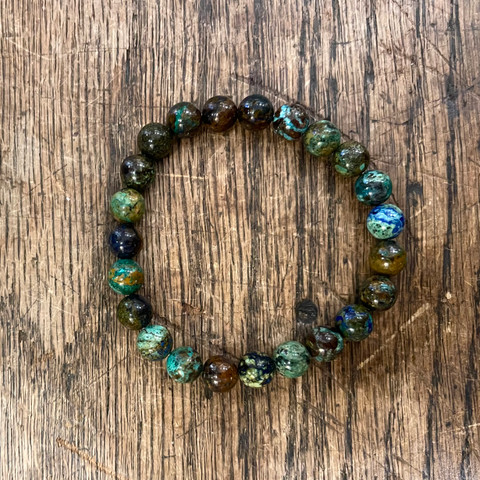 Azurite Beaded Bracelet