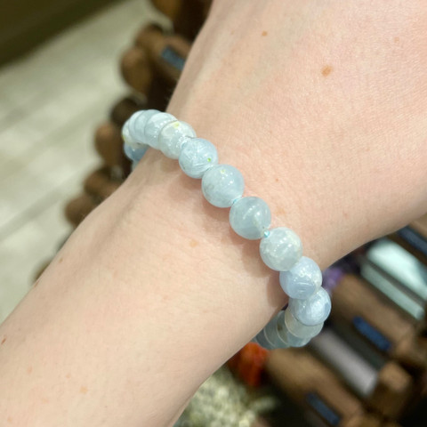 Celestite Beaded Bracelet