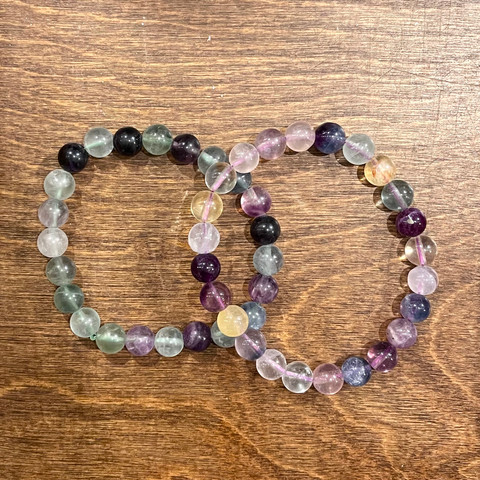 Fluorite Beaded Bracelet