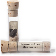 Sikhote-Alin Meteorite in a Vial - Thumbnail