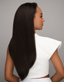 Feme 2-in-1 Nadia half wig - side view of hair down