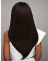 Feme 2-in-1 Nadia half wig - back view of hair down